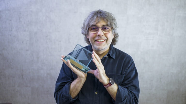 Simon winning IOV Best Corporate Video Award Simon winning IOV Best Corporate Video Award